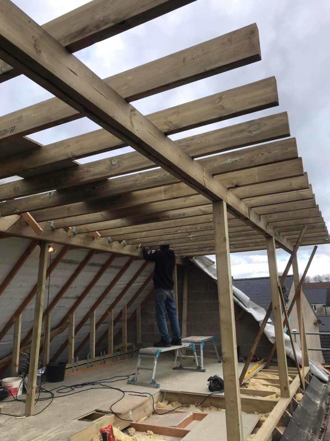 Completed loft conversion gallery view