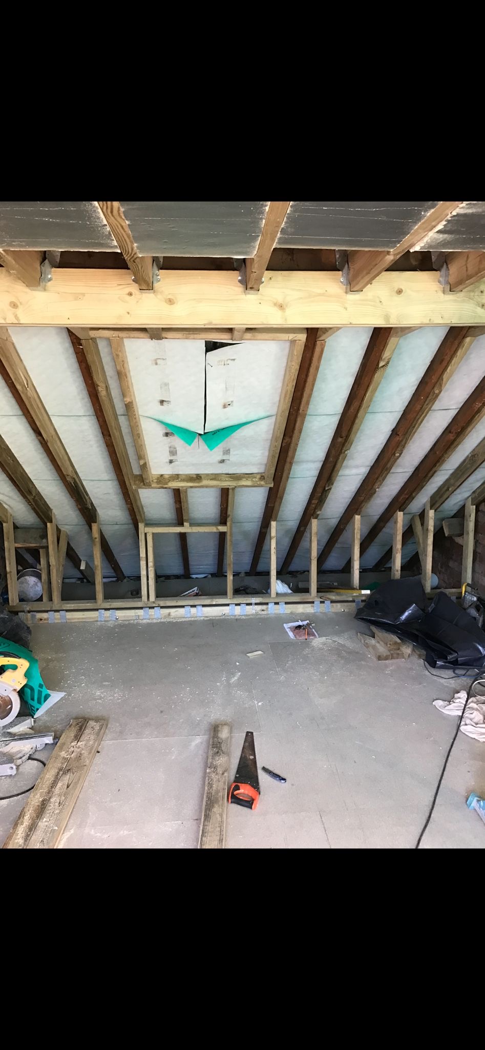 Completed loft conversion gallery view