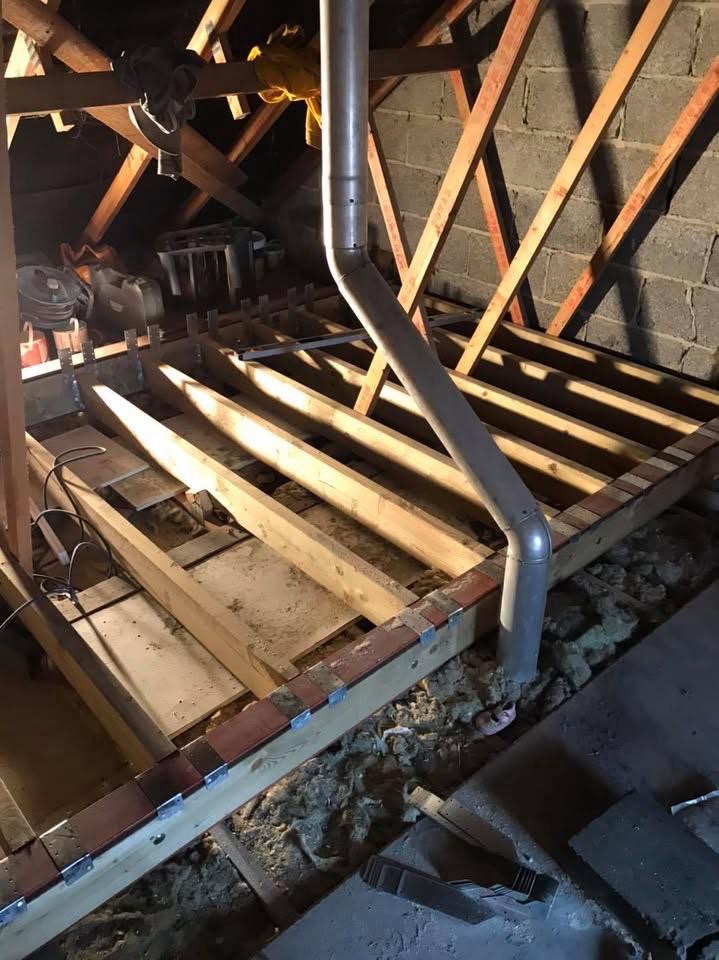 Completed loft conversion gallery view